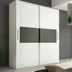 Clearance Muebles1Click Armario 2 puertas correderas Cabra