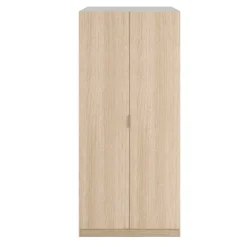 Online Muebles1Click Armario Low Cost 2p largas roble