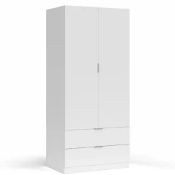 Best Muebles1Click Armario Low 2P 2C Blanco