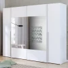 Best Muebles1Click Armario Magnum 270cm blanco con lunas