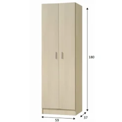 New Muebles1Click Armario multiuso Use roble