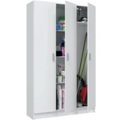 Best Muebles1Click Armario multiusos 3P Use blanco