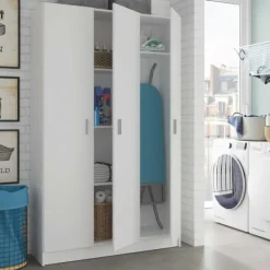 Best Muebles1Click Armario multiusos 3P Use blanco