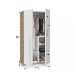 Muebles1Click Armario 2p Ambient Noa