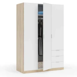 Muebles1Click Armario 3P 3C roble/artik