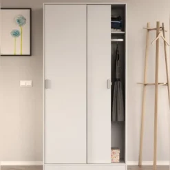 Best Muebles1Click Armario 2p correderas blanco