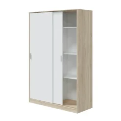 Clearance Muebles1Click Armario 2P correderas roble/artik