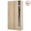 Muebles1Click Armario 2p correderas roble