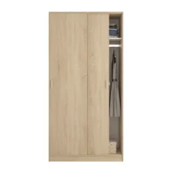 Muebles1Click Armario 2p correderas roble