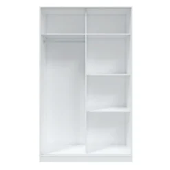 Hot Muebles1Click Armario 2P Noon plus cemento - blanco