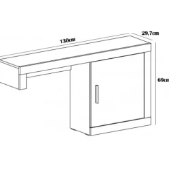 Best Muebles1Click Bajo 1 puerta Lara