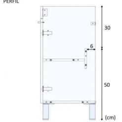 Sale Muebles1Click Baño Koncept Blanco