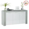 Muebles1Click Buffet Urban 3p cemento