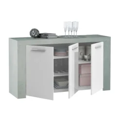 Muebles1Click Buffet Urban 3p cemento