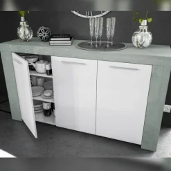 Muebles1Click Buffet Urban 3p cemento