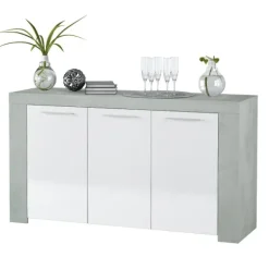 Muebles1Click Buffet Urban 3p cemento