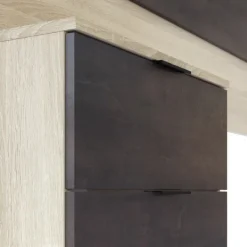 Hot Muebles1Click Cabecero + mesitas Noon roble - óxido