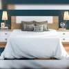 Best Muebles1Click Cabecero matrimonio  + 2 mesitas Champions
