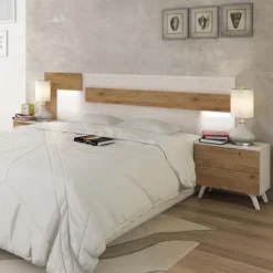Discount Muebles1Click Cabecero y mesitas Lica