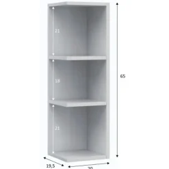 Clearance Muebles1Click Camerino estantes baño