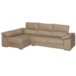 New Muebles1Click Chaiselongue Franca Express tapizado Magnol piedra