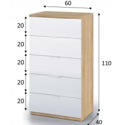 Discount Muebles1Click Cómoda Haya