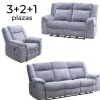 Discount Muebles1Click Conjunto 3+2+1 Troya