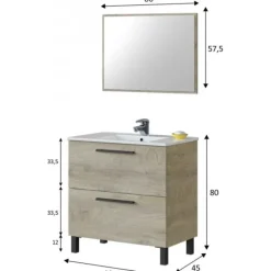 Sale Muebles1Click Conjunto baño Air