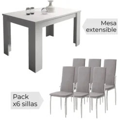 Muebles1Click Conjunto Corfu + Sakura