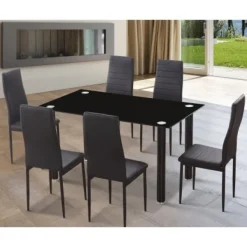 Outlet Muebles1Click Conjunto Emi negro