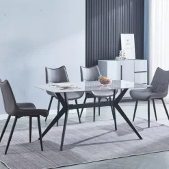 Muebles1Click Conjunto mesa + 4 sillas Calista