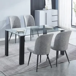 New Muebles1Click Conjunto mesa Alice + 4 sillas rory