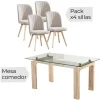 New Muebles1Click Conjunto mesa sensei + sillas lane