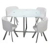 Clearance Muebles1Click Conjunto Teca blanco