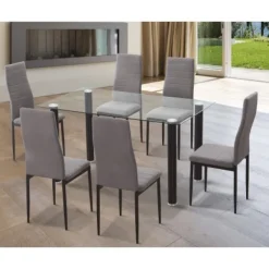 Outlet Muebles1Click Conjunto Yuri negro