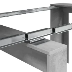 Clearance Muebles1Click Consola extensible Funzionale Cemento