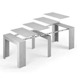 Clearance Muebles1Click Consola extensible Funzionale Cemento