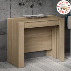 Muebles1Click Consola extensible Funzionale roble canadian