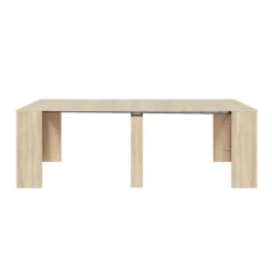 Muebles1Click Consola extensible Funzionale roble canadian