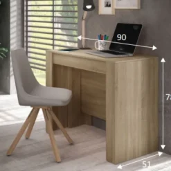 Muebles1Click Consola extensible Funzionale roble canadian