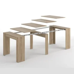 Muebles1Click Consola extensible Funzionale roble canadian