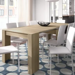 Muebles1Click Consola extensible Funzionale roble canadian