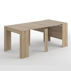 Muebles1Click Consola extensible Funzionale roble canadian