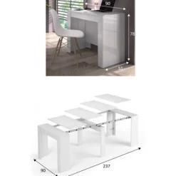 Outlet Muebles1Click Consola extensible Funzionale