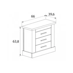 Best Muebles1Click Dormitorio Chellén Cambria-Blanco 13