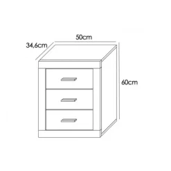 Outlet Muebles1Click Dormitorio Lara 14