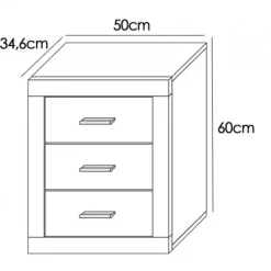 Discount Muebles1Click Dormitorio Lara 13