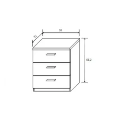 Best Muebles1Click Dormitorio Monika 02 Andersen - pino