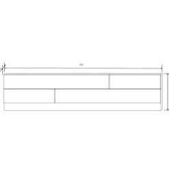 Clearance Muebles1Click Dormitorio Monika 02 Cambria-Grafito