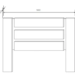 Hot Muebles1Click Dormitorio Monika 04 Cambria-Grafito